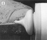 Final shaping of the cap