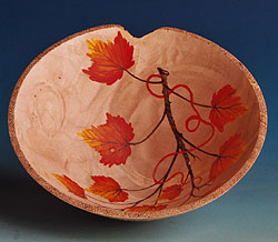 Bowl painted by Susan