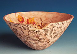 Signed Bowl painted by Susan